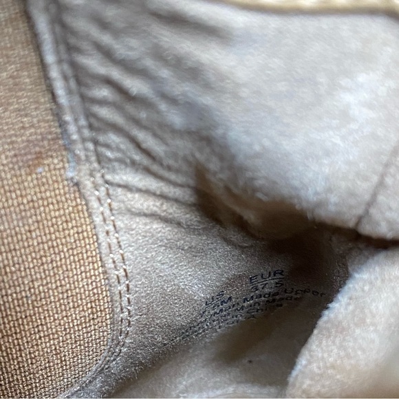 New! Sam Edelman Lulia Brown Suede Lug Sole Chelsea Boot 7 1/2 M - Picture 11 of 14